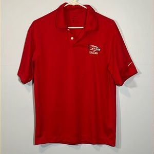 Nike Red Polo w/ EP Eagles Logo